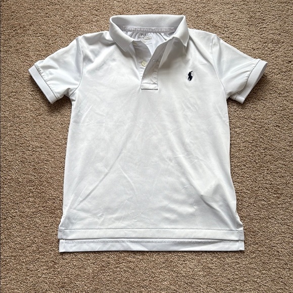 Ralph Lauren Other - Ralph Lauren Kids White Performance fabric Polo Shirt, size 6